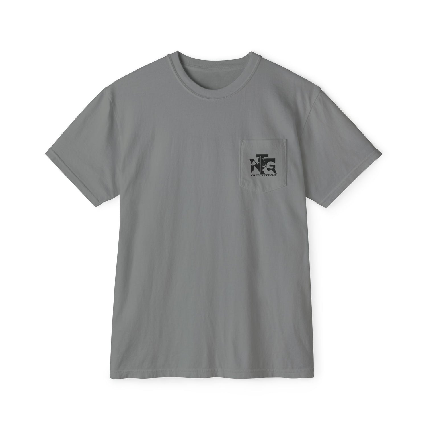 T-Shirt - NTG Pocket Tee - Smoke Series (Black Logo)