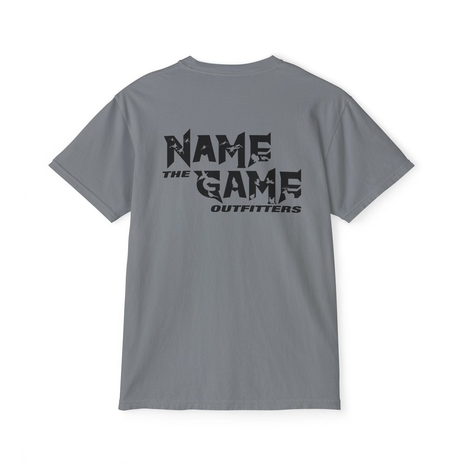 T-Shirt - NTG Pocket Tee - Smoke Series (Black Logo)