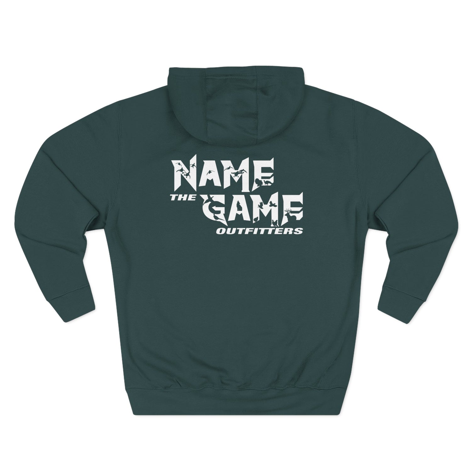 Hoodie - Fleece NTG Logo (White)