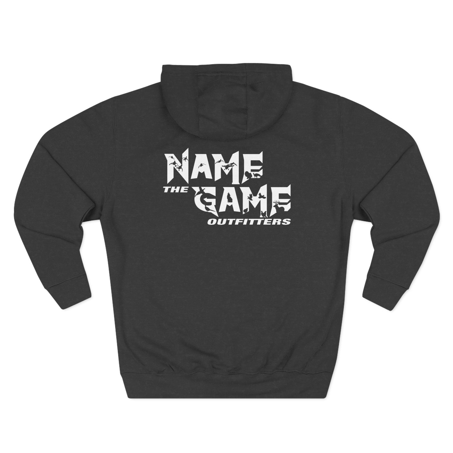 Hoodie - Fleece NTG Logo (White)