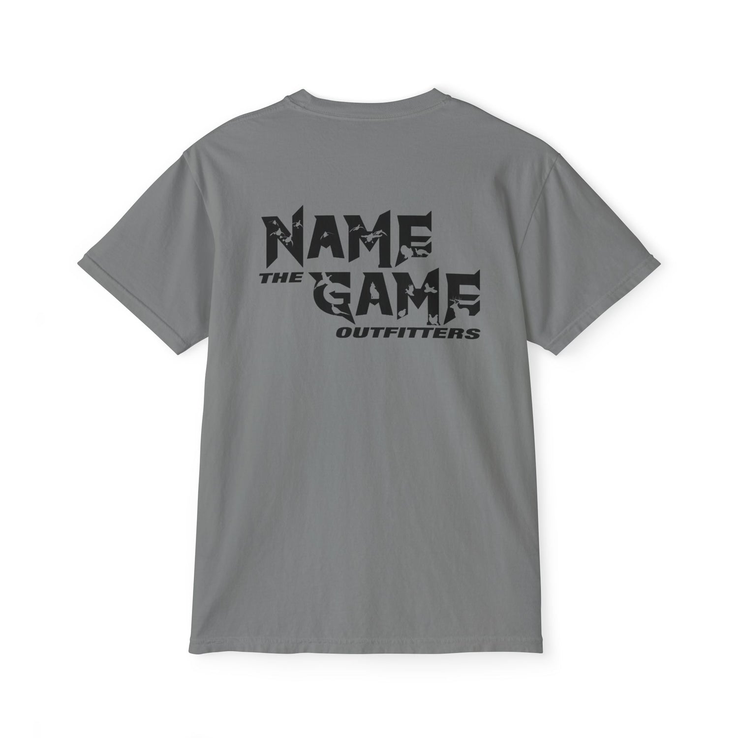 T-Shirt - NTG Pocket Tee - Smoke Series (Black Logo)