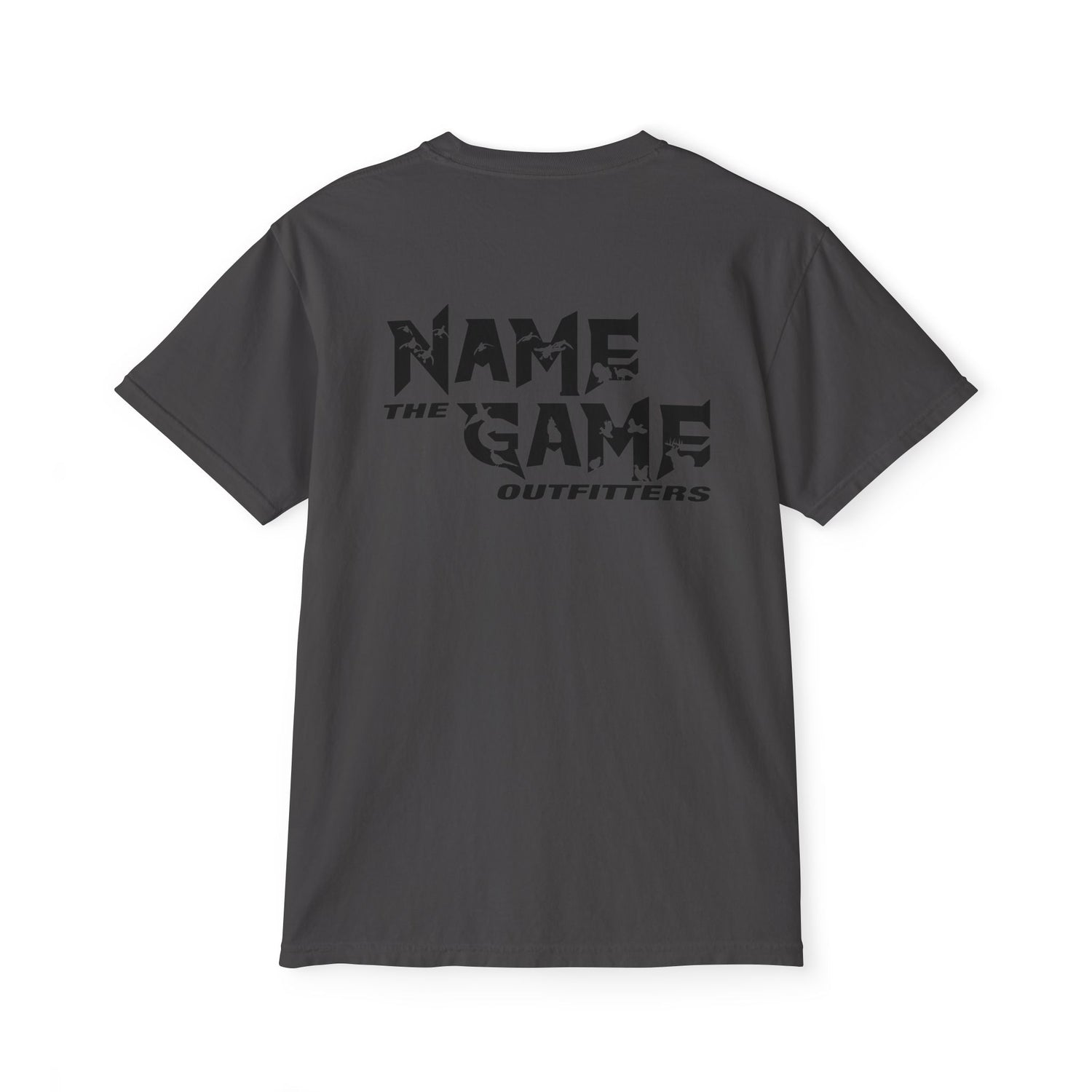 T-Shirt - NTG Pocket Tee - Smoke Series (Black Logo)