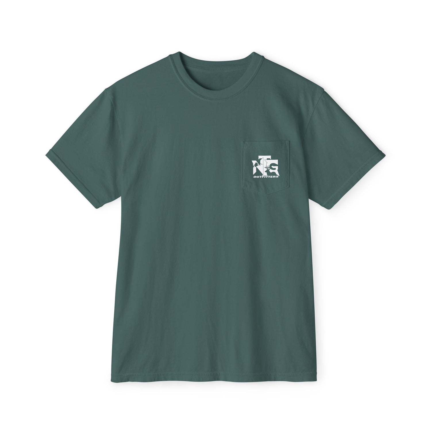 T-Shirt - NTG Pocket Tee - Marsh Series (White Logo)