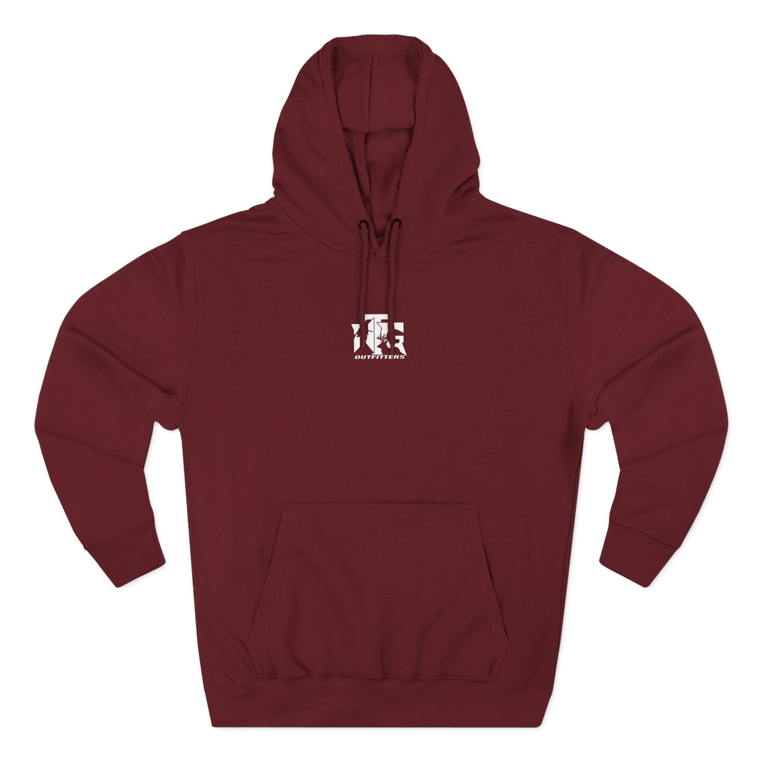 Hoodie - Fleece NTG Logo (White)