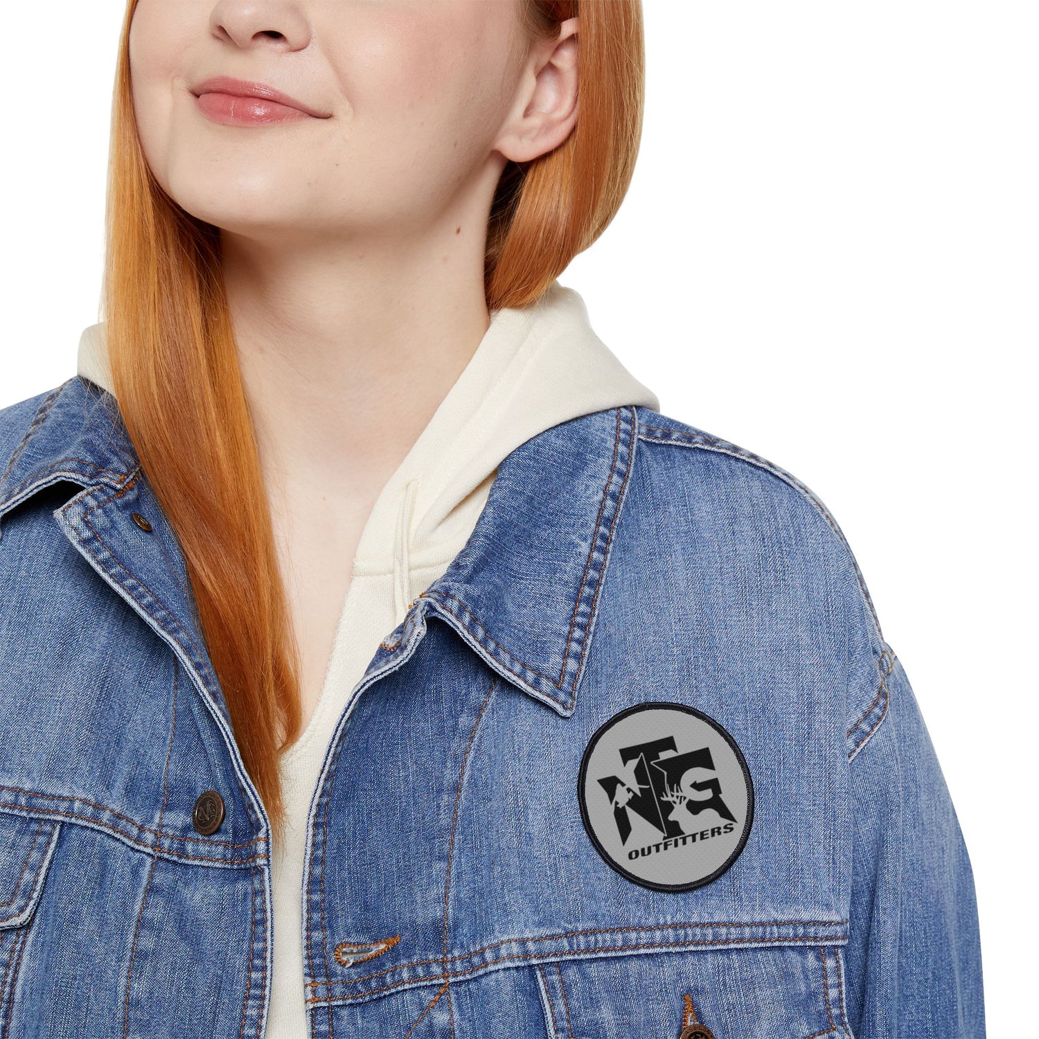 Patch - Logo Iron-On Grey