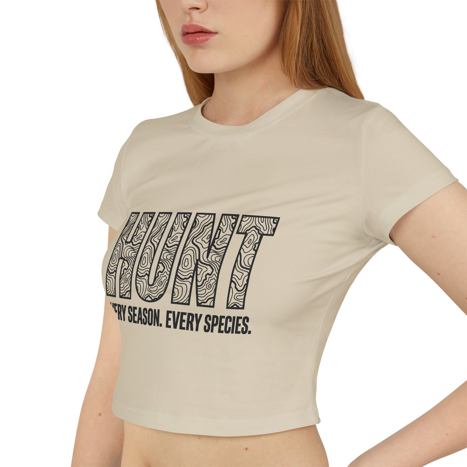 T-Shirt - “HUNT” Women’s Crop Top