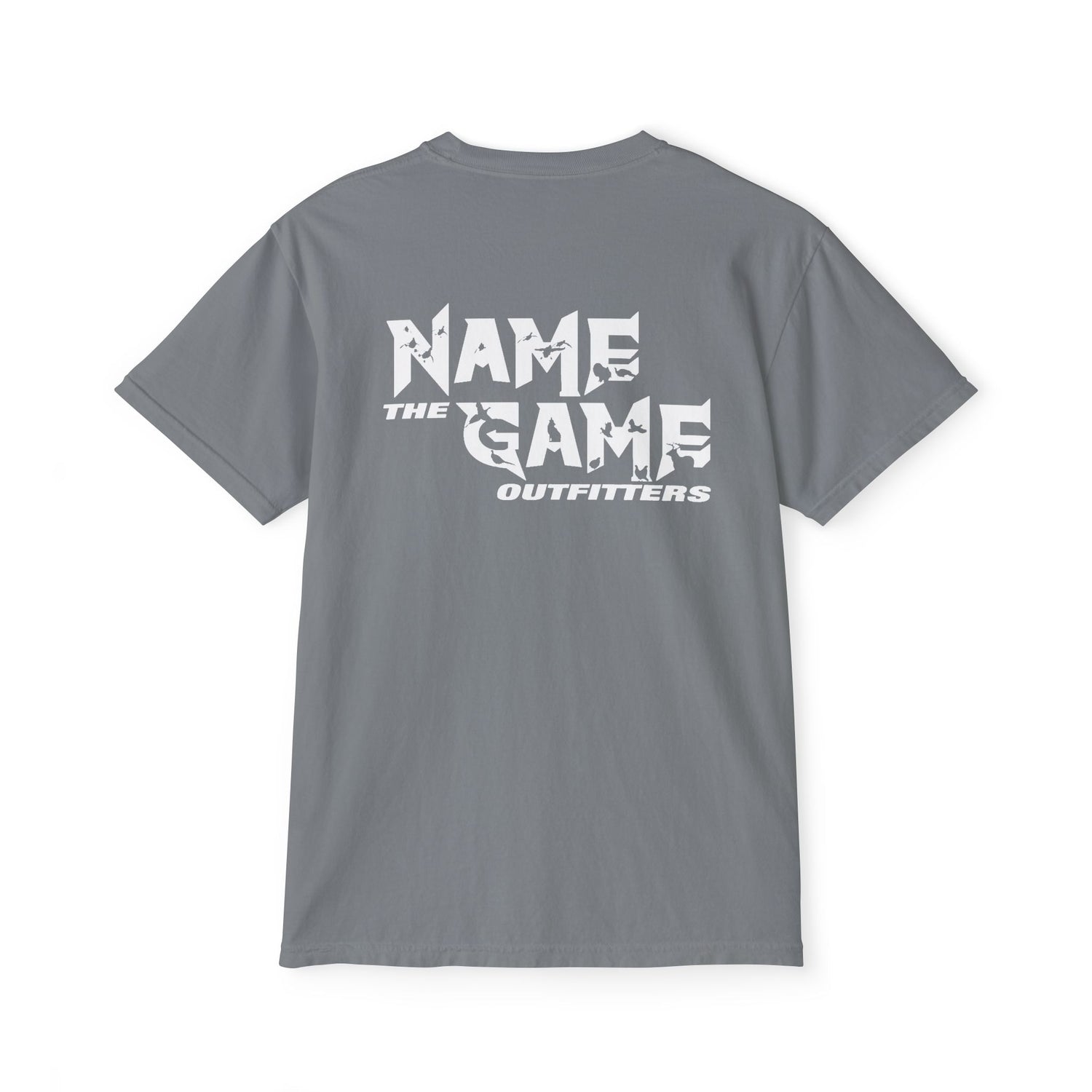 T-Shirt - NTG Pocket Tee - Smoke Series (White Logo)