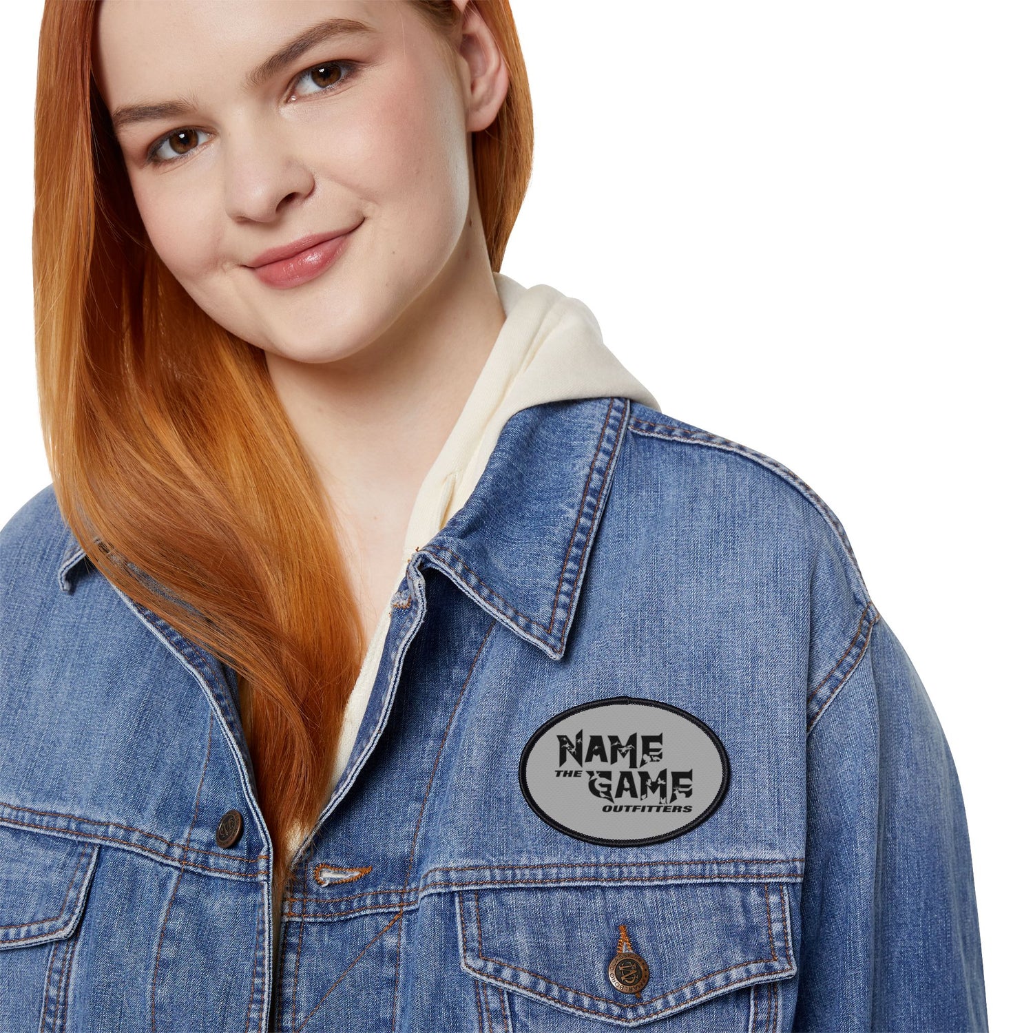 Patch - Logo Iron-On Grey