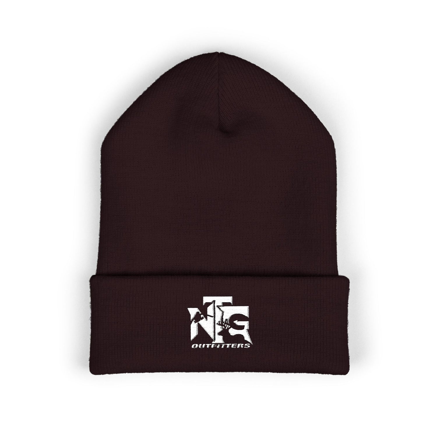Hat - NTG Cuffed Beanie - White