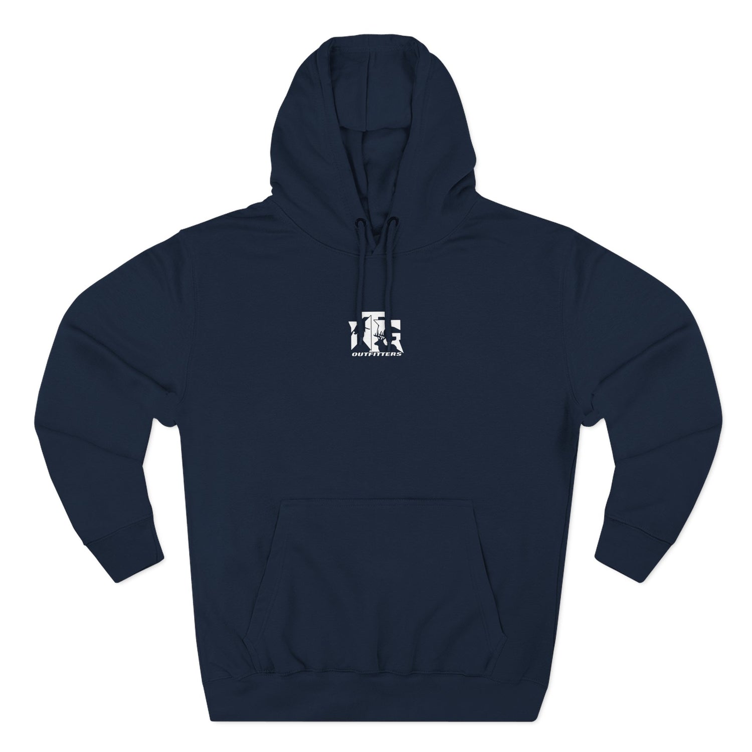 Hoodie - Fleece NTG Logo (White)