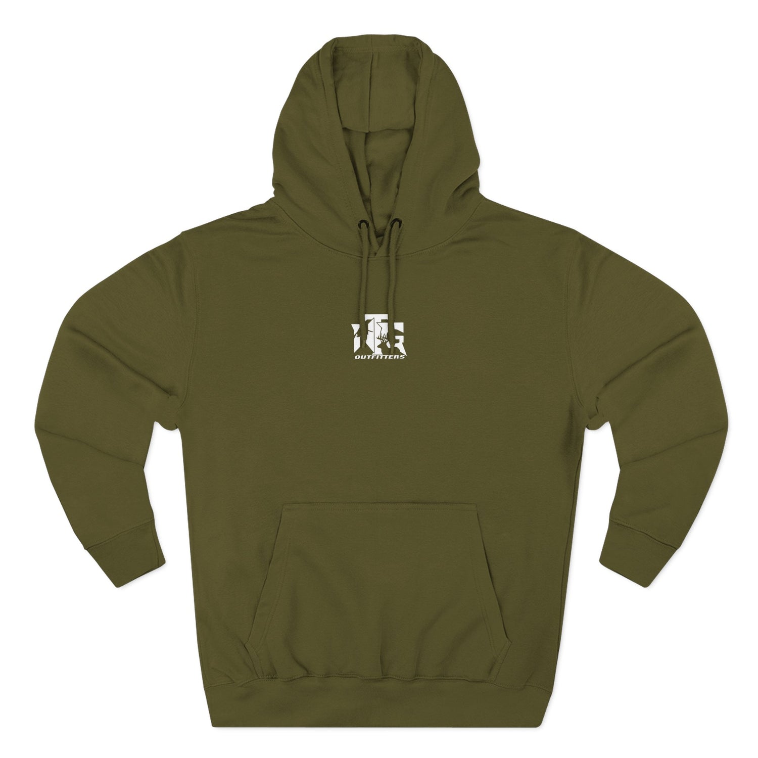 Hoodie - Fleece NTG Logo (White)