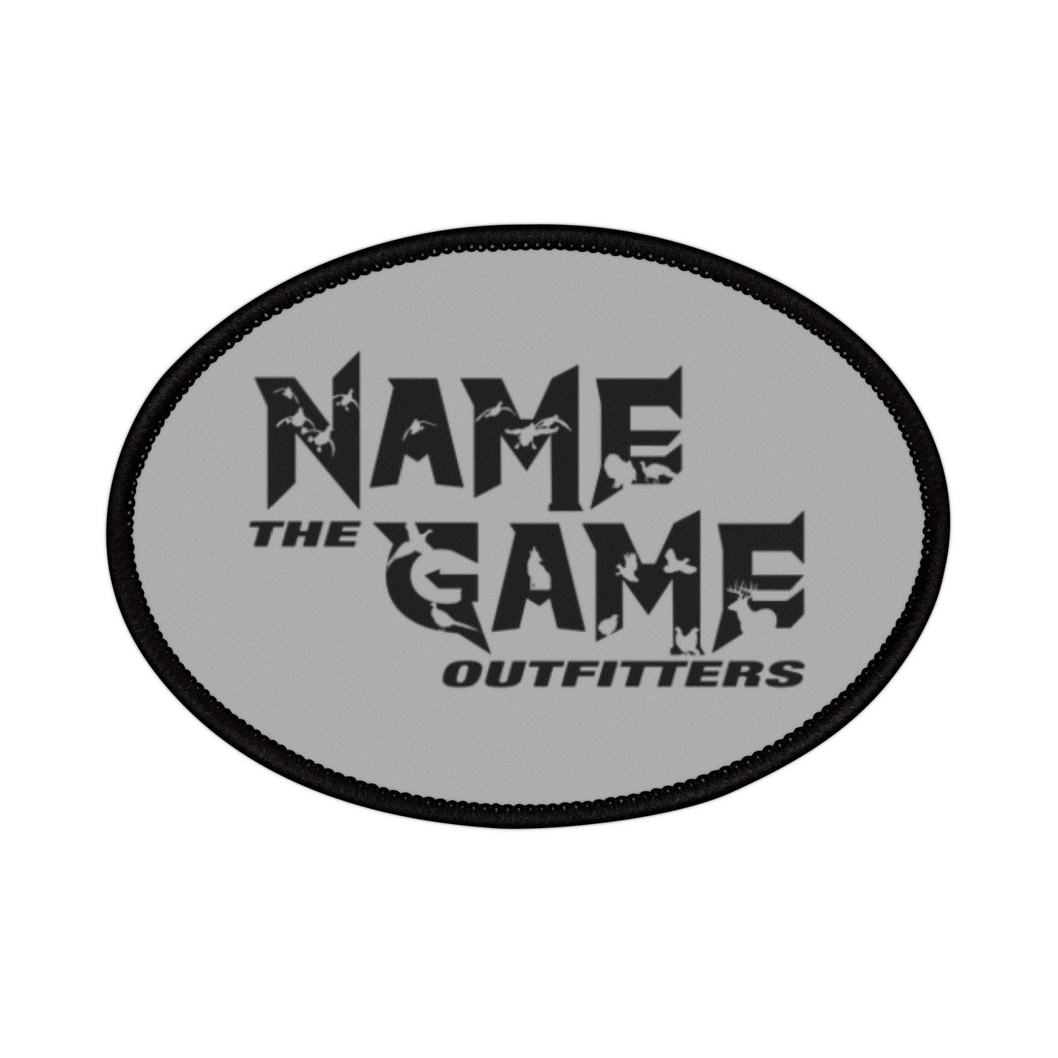 Patch - Logo Iron-On Grey