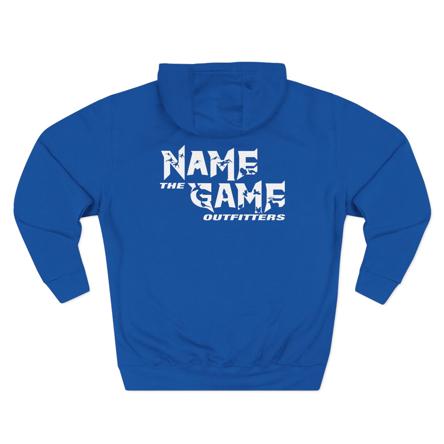 Hoodie - Fleece NTG Logo (White)