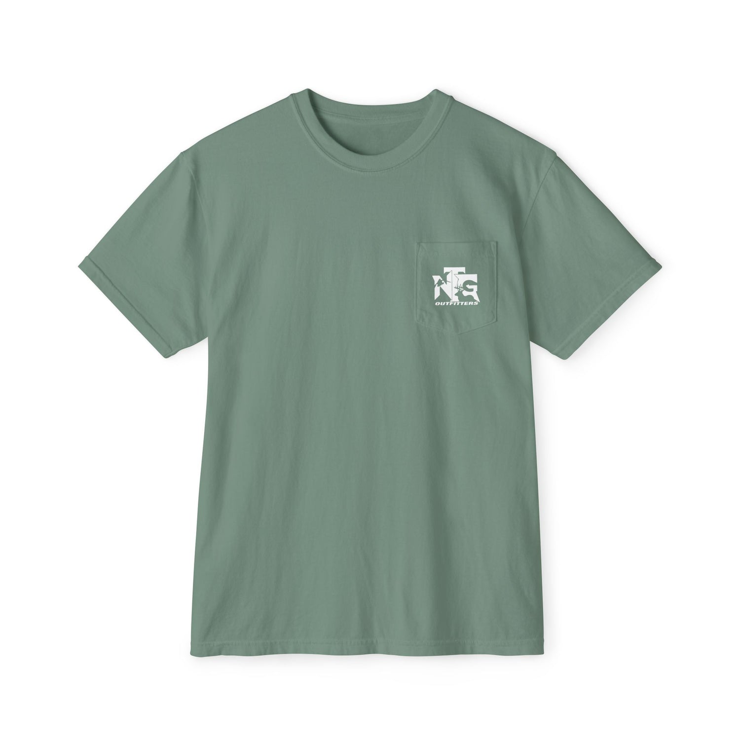 T-Shirt - NTG Pocket Tee - Marsh Series (White Logo)