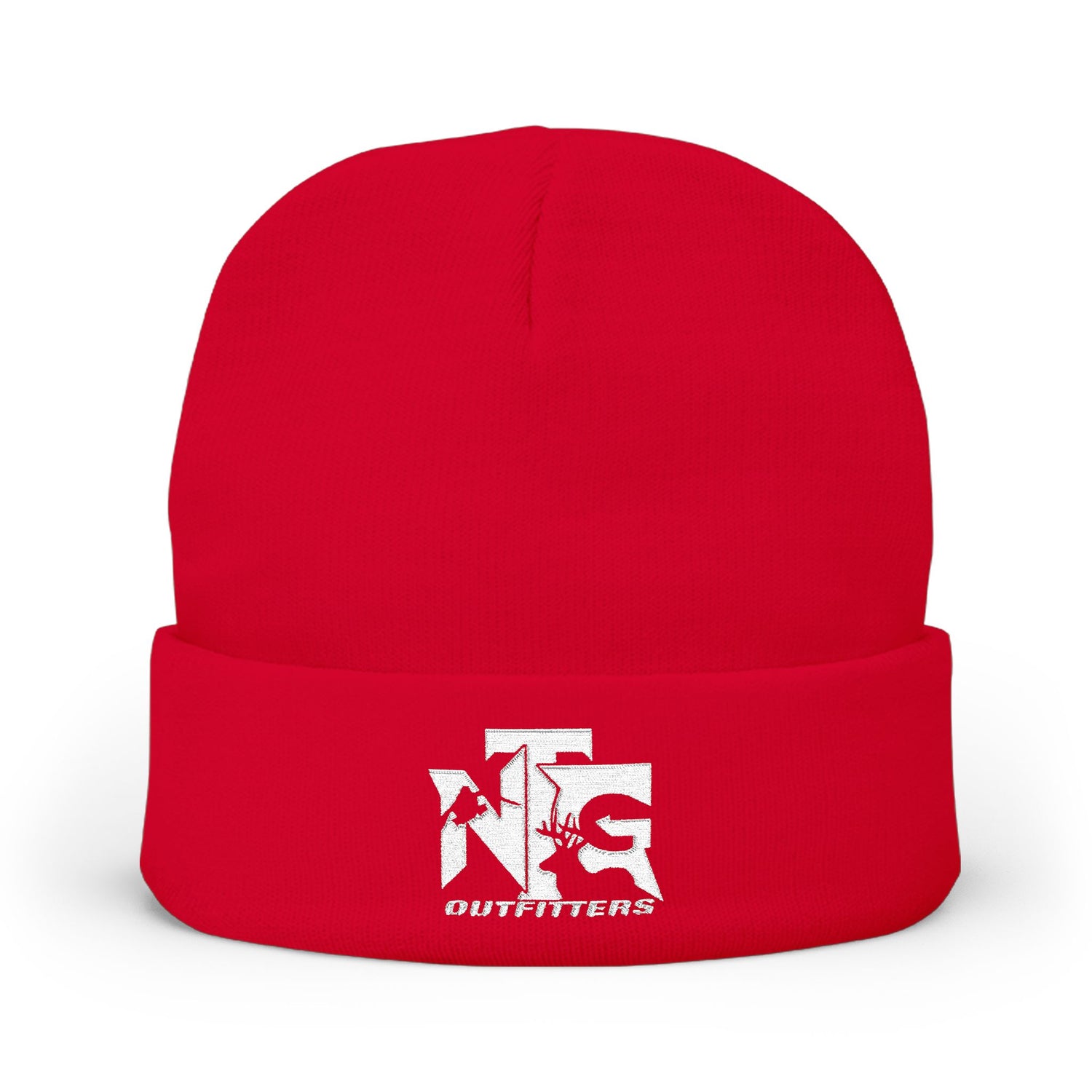 Hat - NTG Knit Beanie (White Logo)