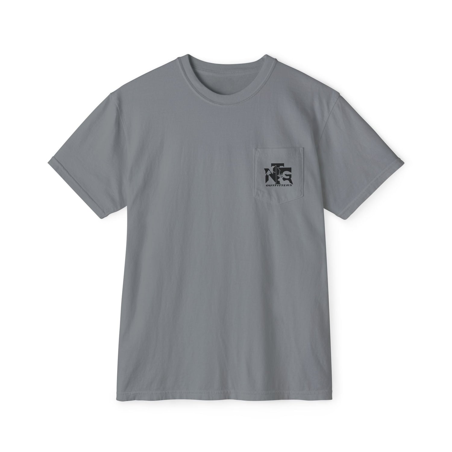 T-Shirt - NTG Pocket Tee - Smoke Series (Black Logo)