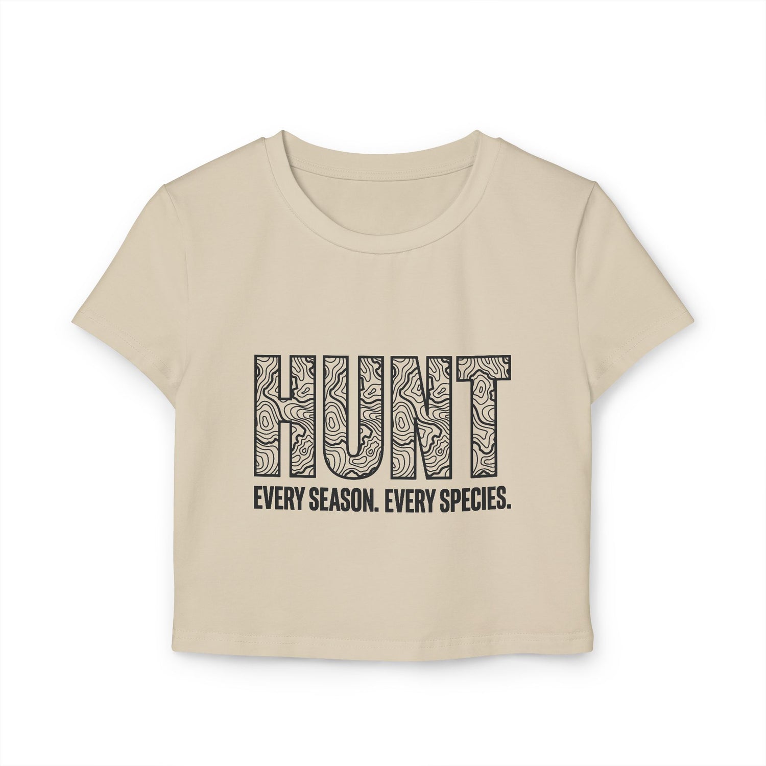 T-Shirt - “HUNT” Women’s Crop Top