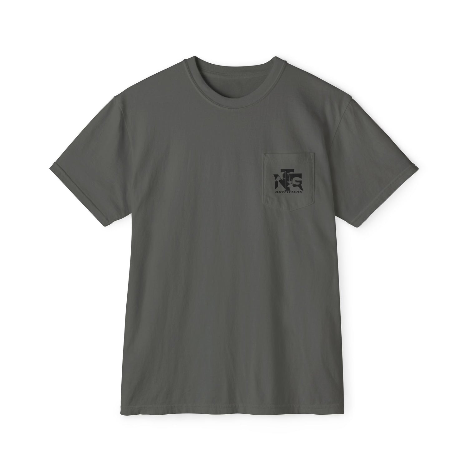 T-Shirt - NTG Pocket Tee - Smoke Series (Black Logo)