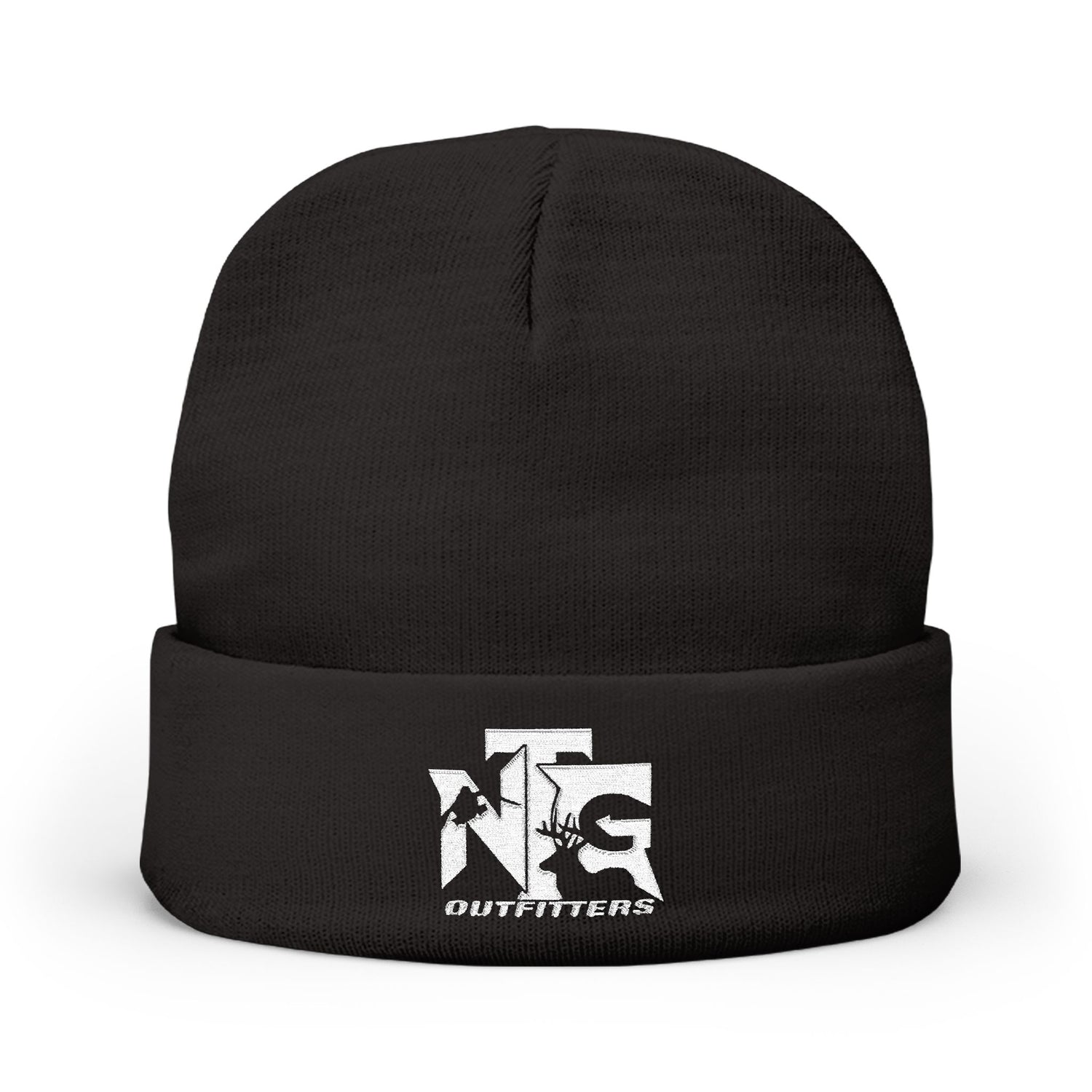 Hat - NTG Knit Beanie (White Logo)