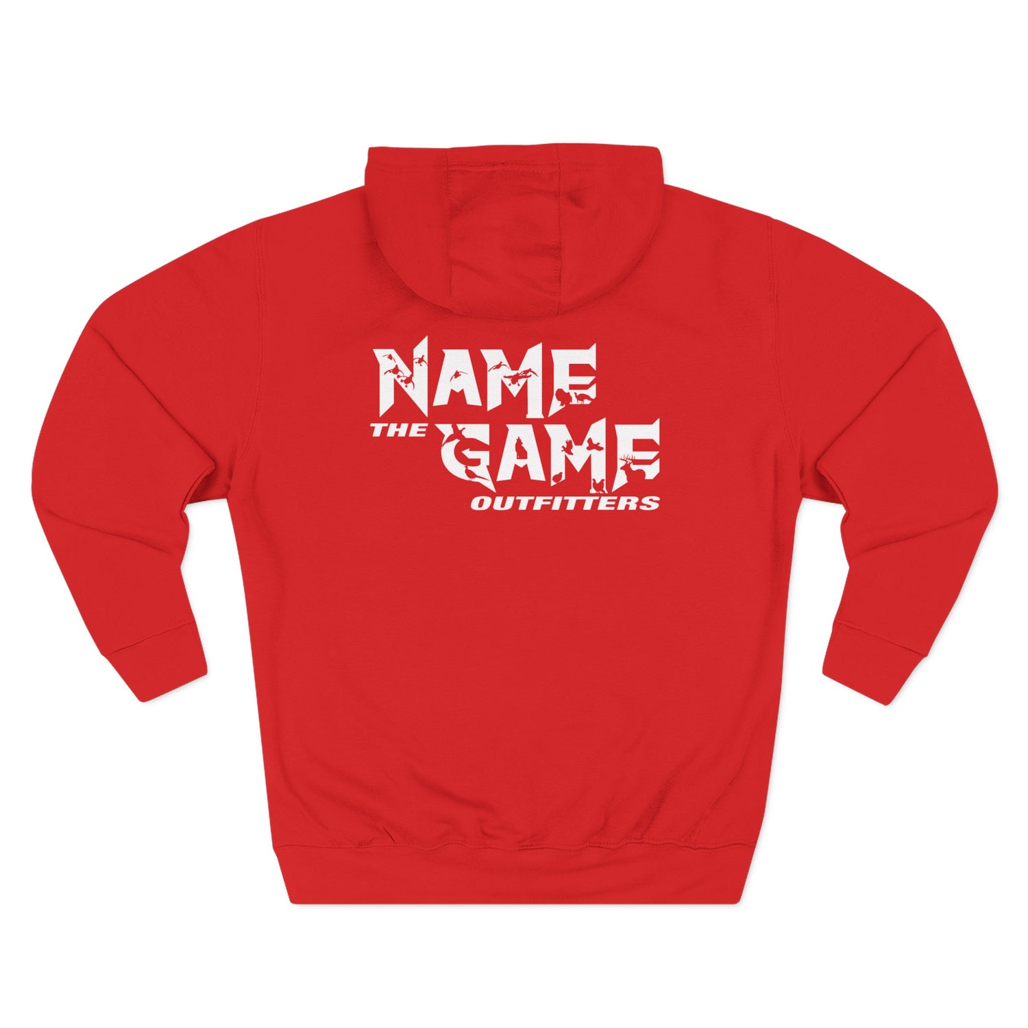 Hoodie - Fleece NTG Logo (White)