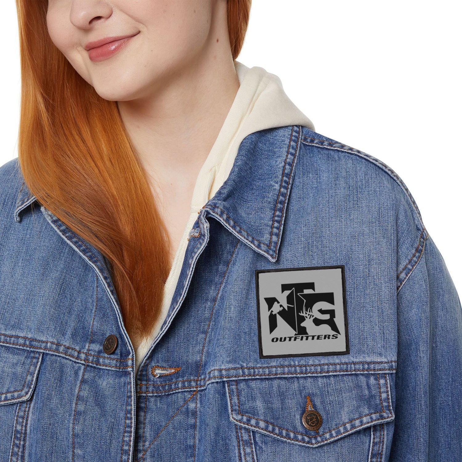Patch - Logo Iron-On Grey