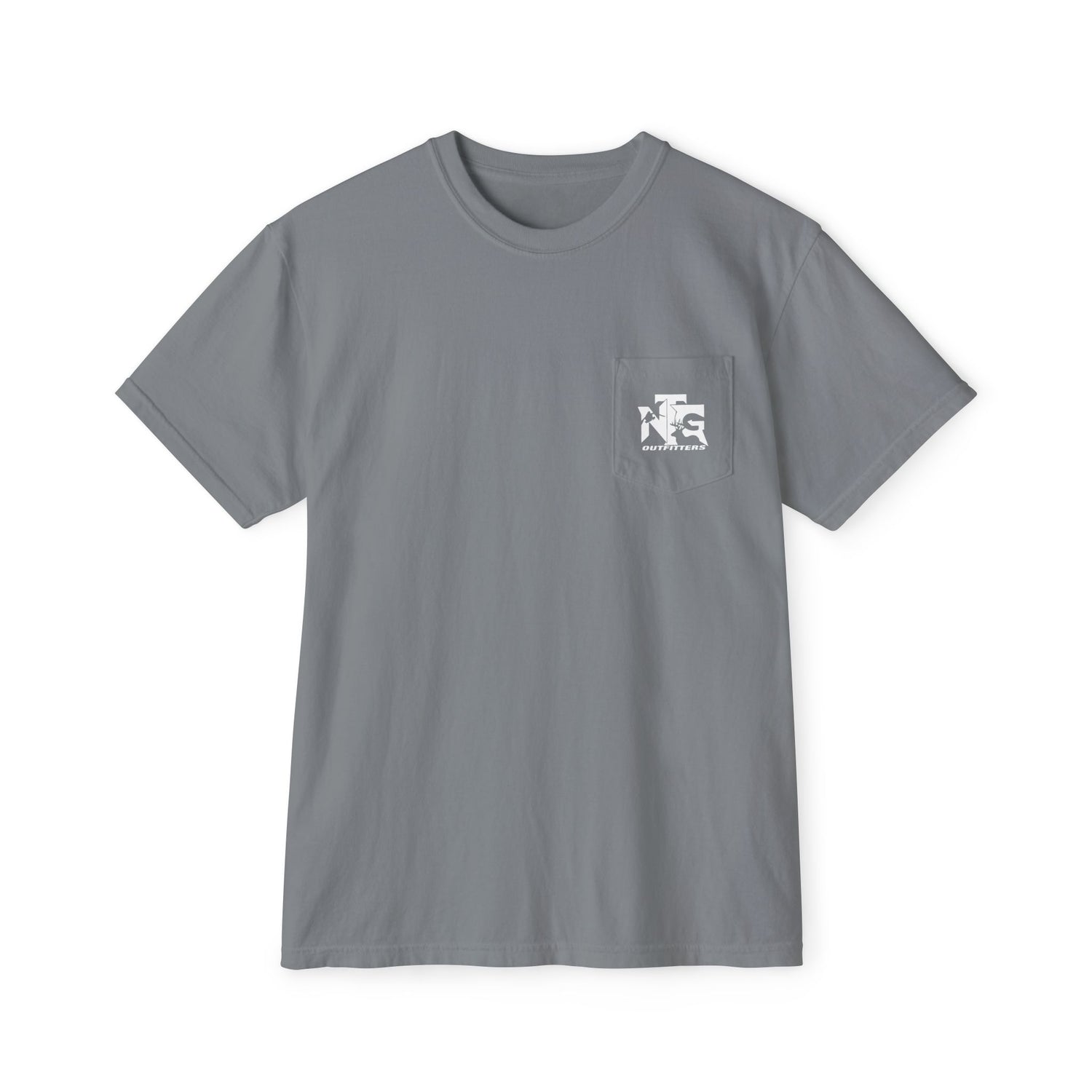 T-Shirt - NTG Pocket Tee - Smoke Series (White Logo)