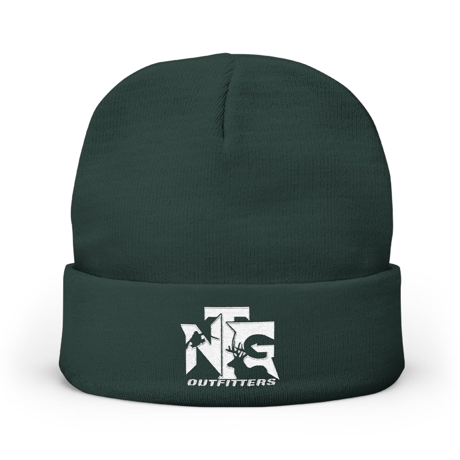 Hat - NTG Knit Beanie (White Logo)
