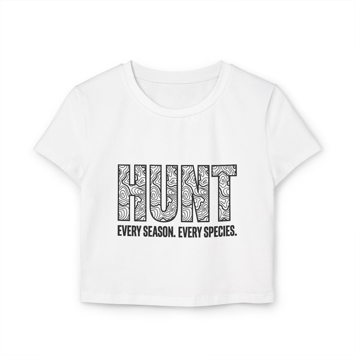 T-Shirt - “HUNT” Women’s Crop Top