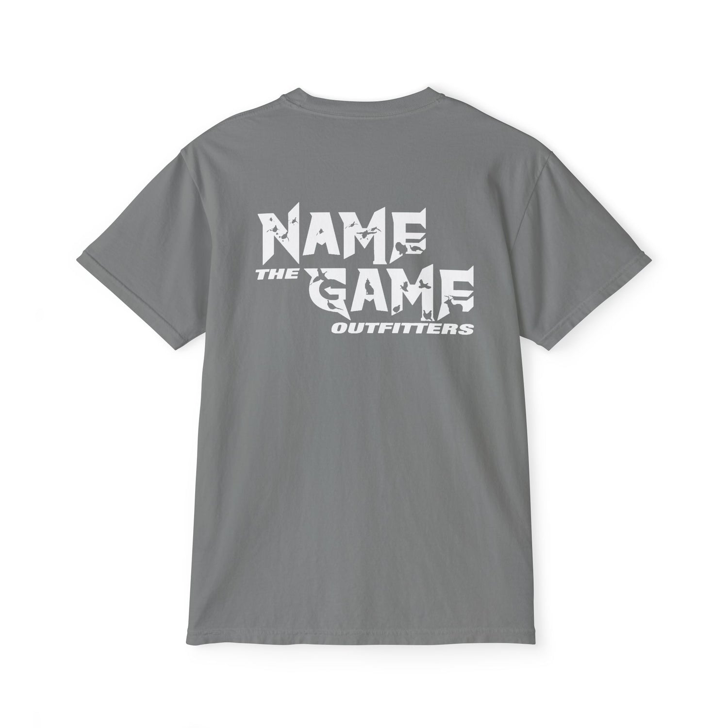 T-Shirt - NTG Pocket Tee - Smoke Series (White Logo)