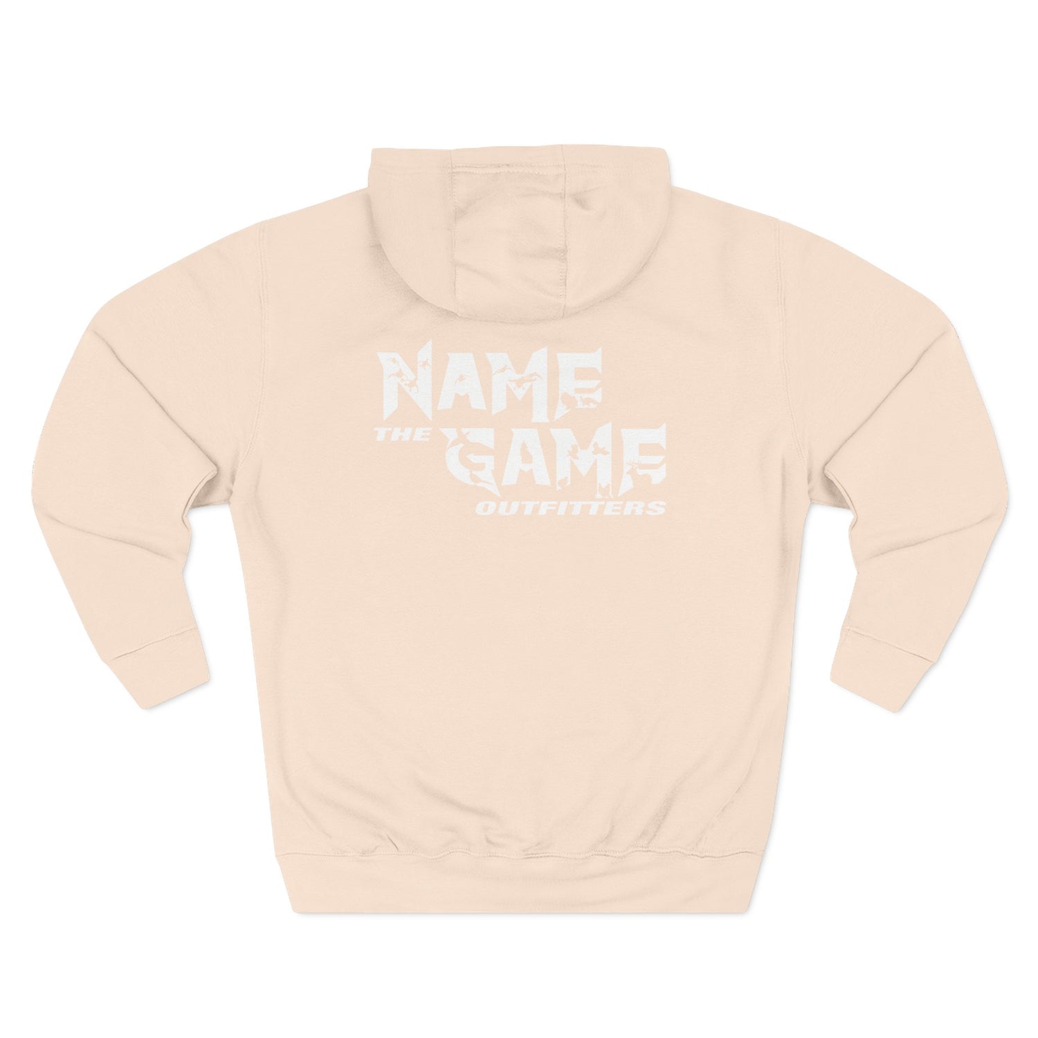 Hoodie - Fleece NTG Logo (White)