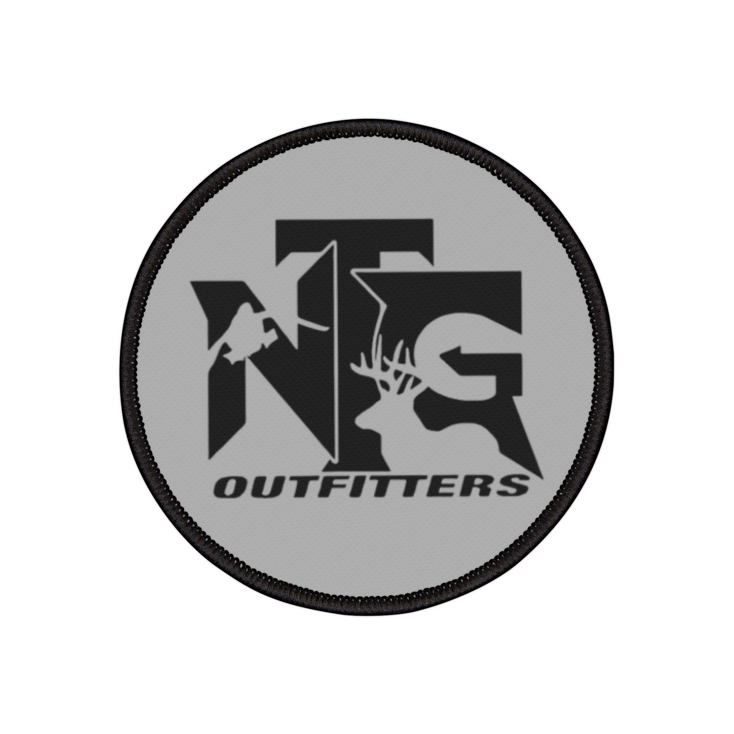 Patch - Logo Iron-On Grey