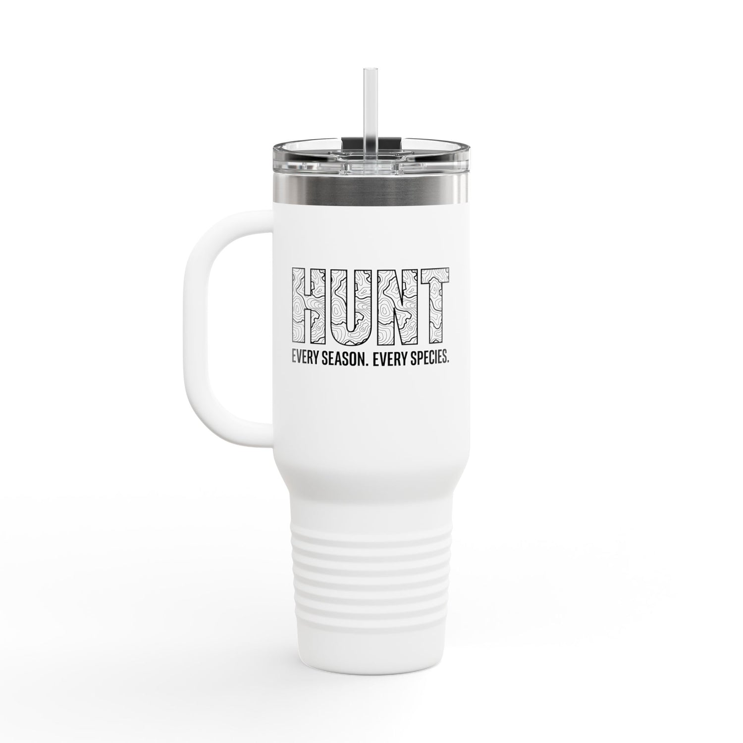 Mug - The Hunt Fuel 40oz Travel Mug [Black Logo]