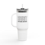 Mug - The Hunt Fuel 40oz Travel Mug [Black Logo]
