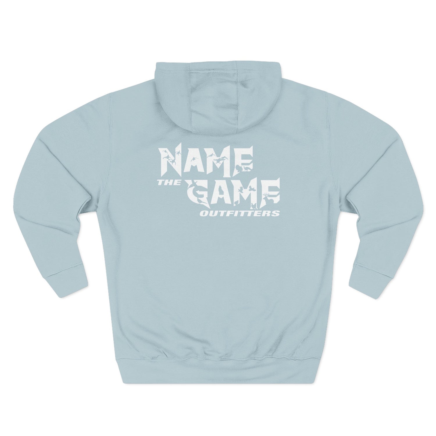 Hoodie - Fleece NTG Logo (White)