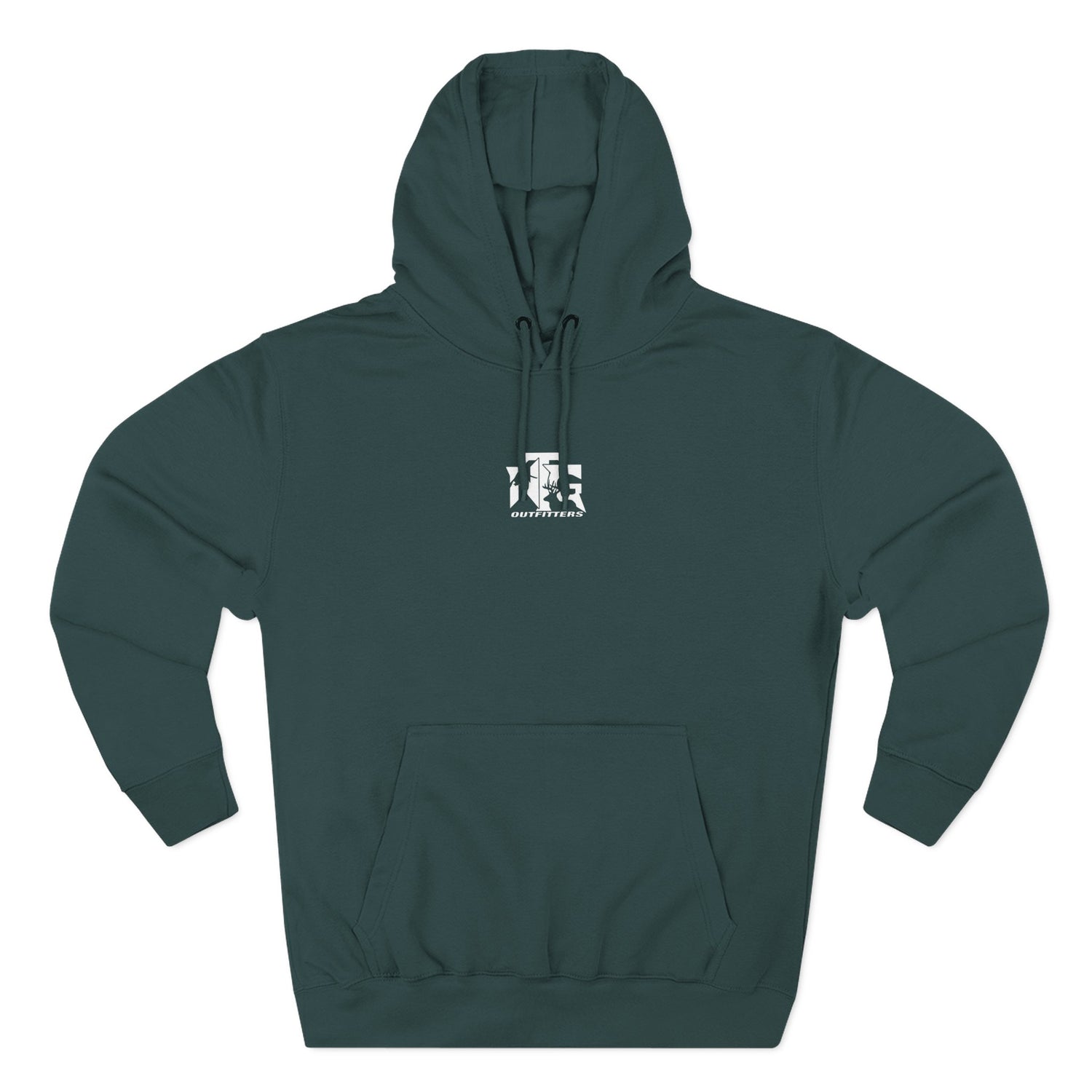 Hoodie - Fleece NTG Logo (White)