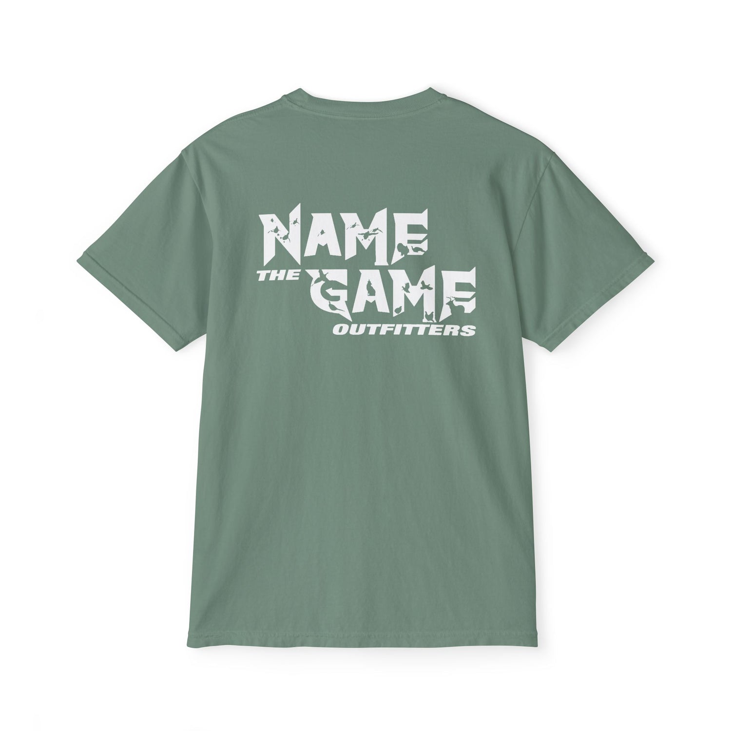T-Shirt - NTG Pocket Tee - Marsh Series (White Logo)