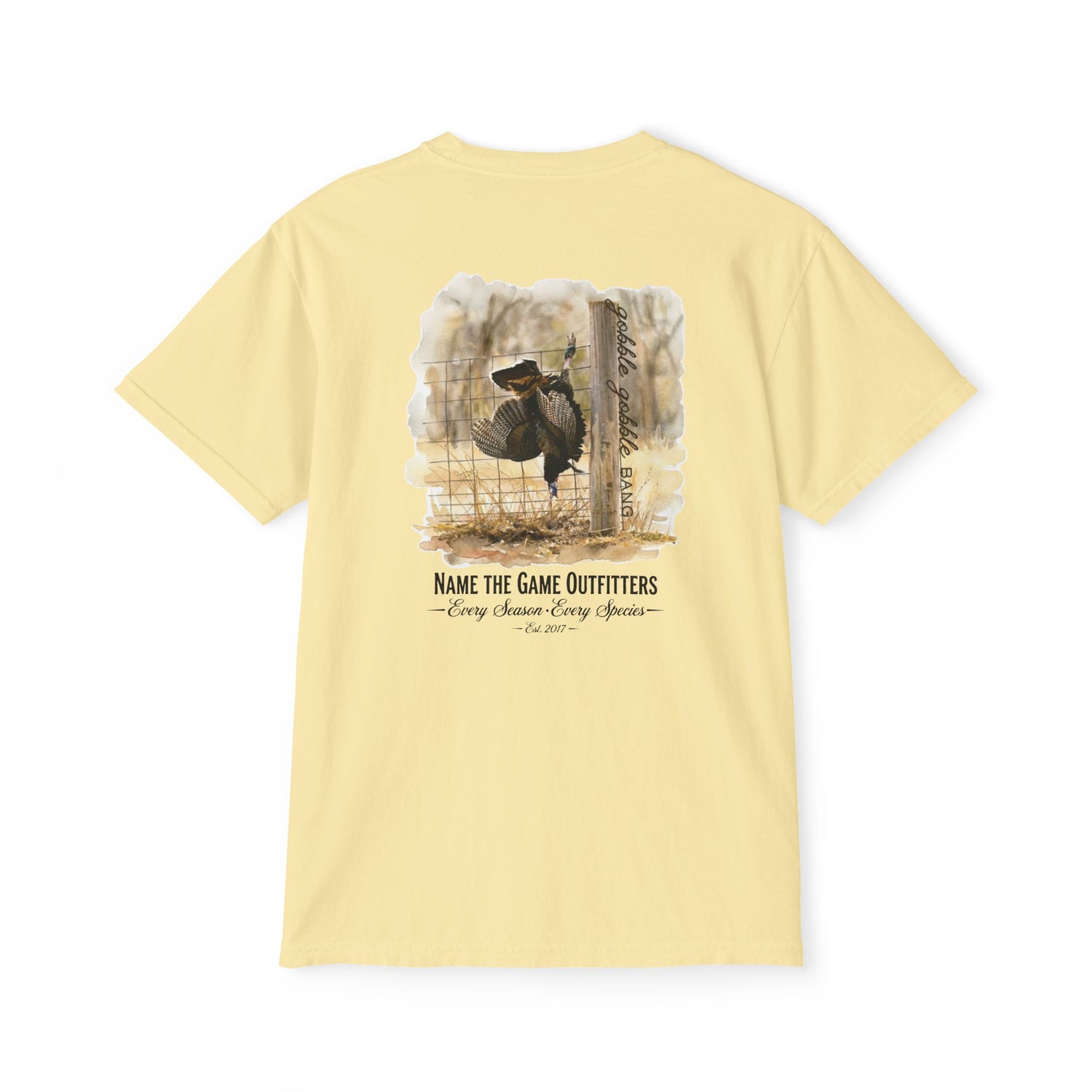 T-Shirt - NTG Pocket Tee - Gobble Gobble BANG