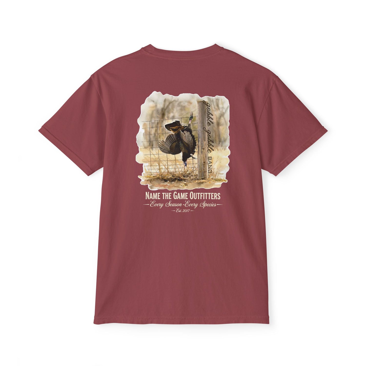 T-Shirt - NTG Pocket Tee - Gobble Gobble BANG