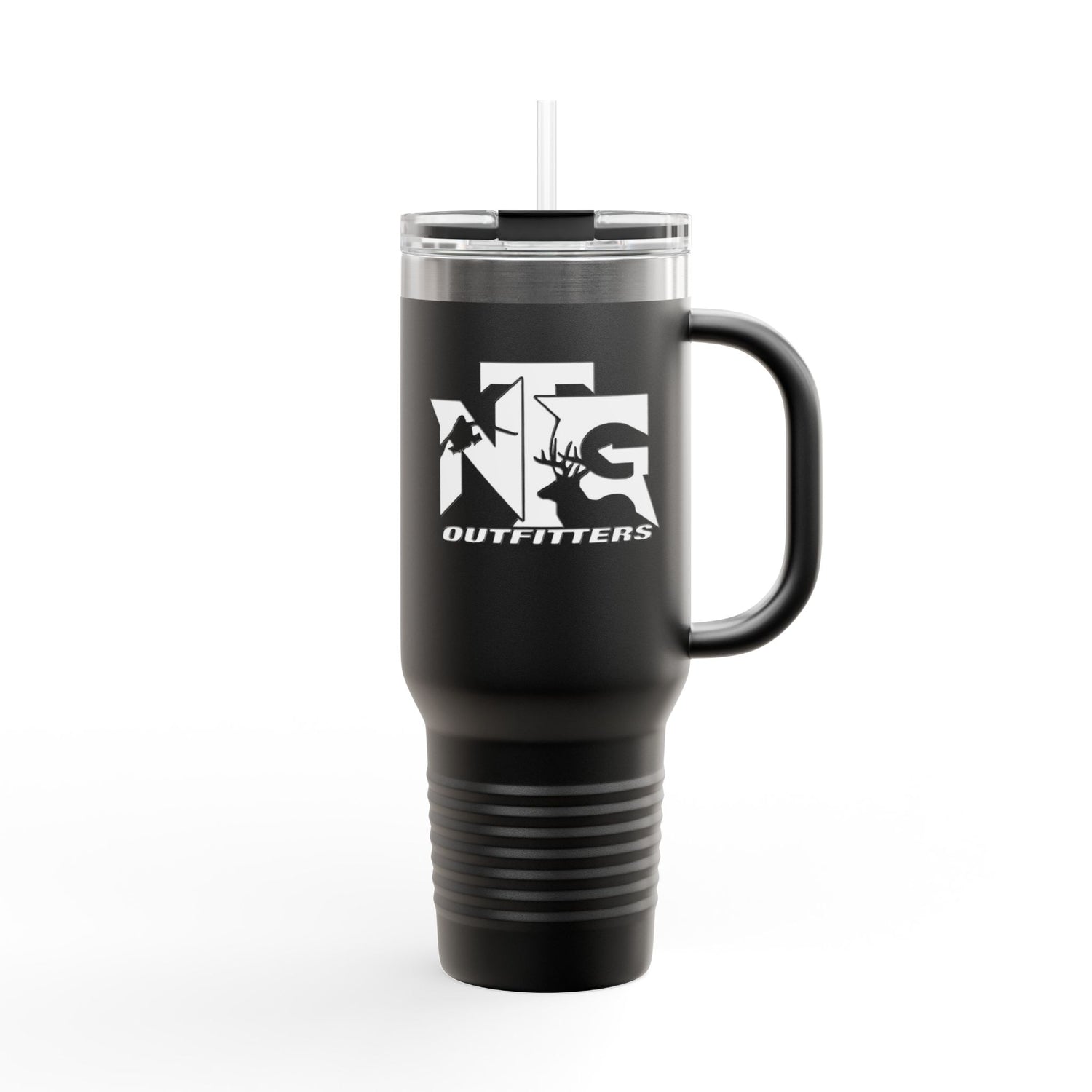 Mug - The Hunt Fuel 40oz Travel Mug [White Logo]