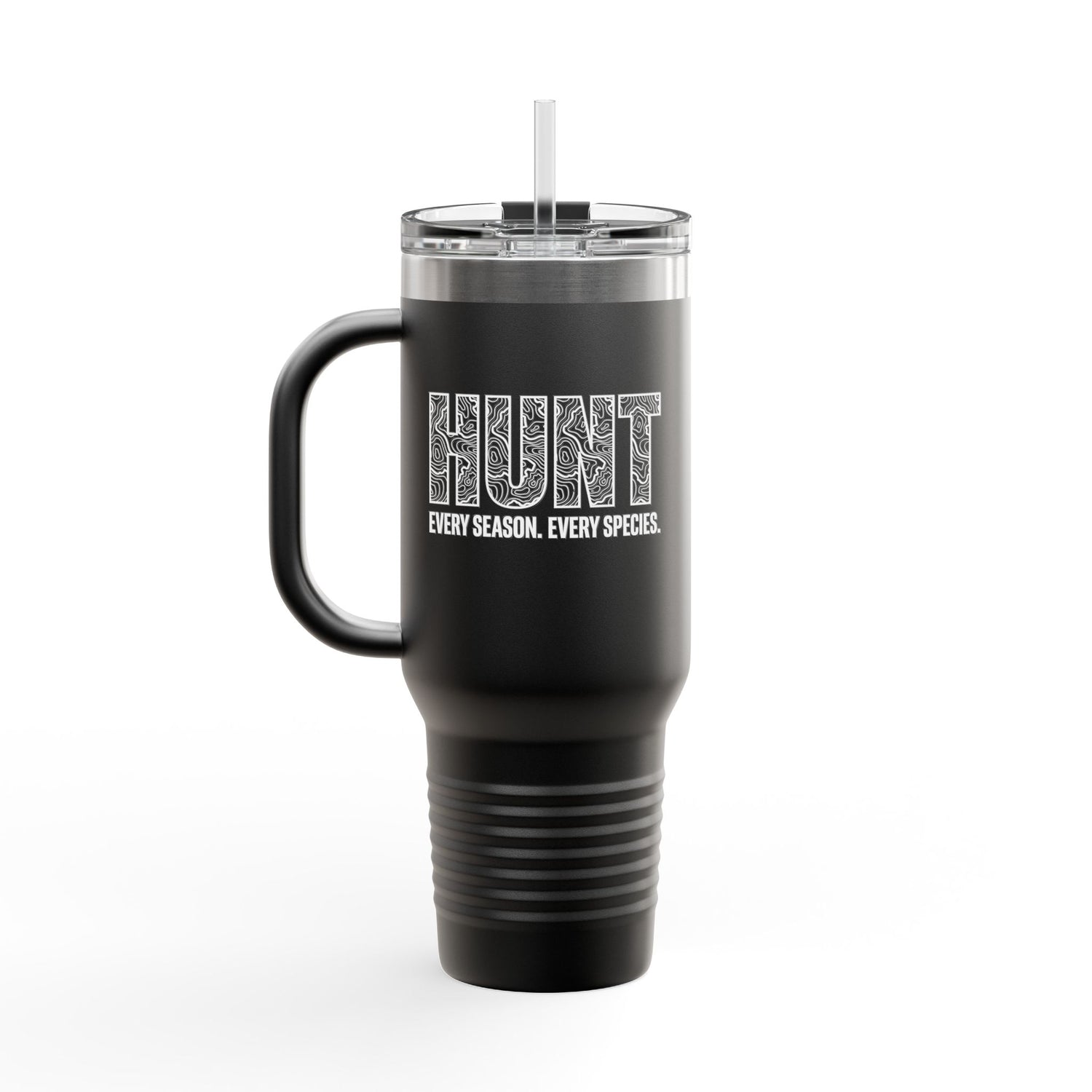 Mug - The Hunt Fuel 40oz Travel Mug [White Logo]