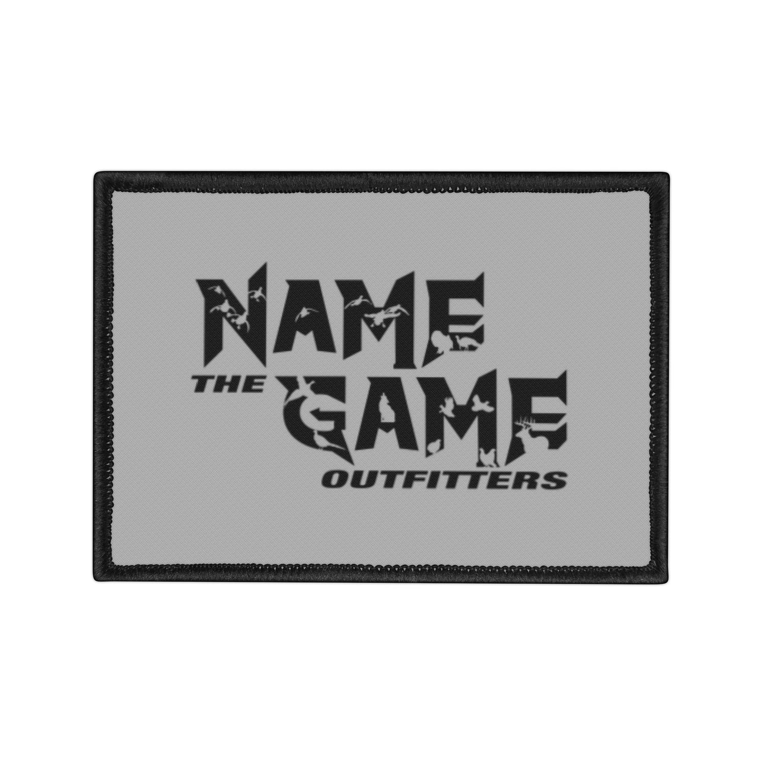 Patch - Logo Iron-On Grey