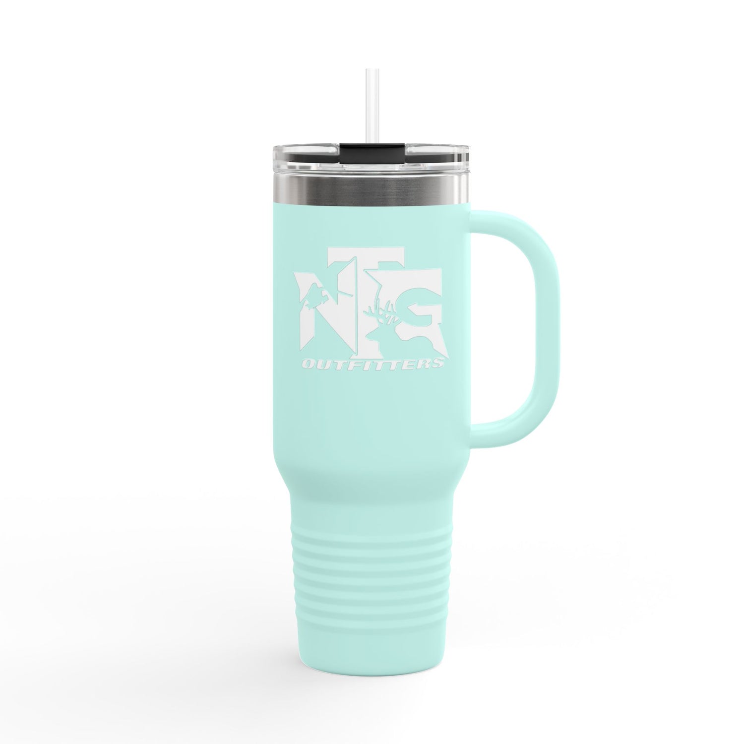 Mug - The Hunt Fuel 40oz Travel Mug [White Logo]