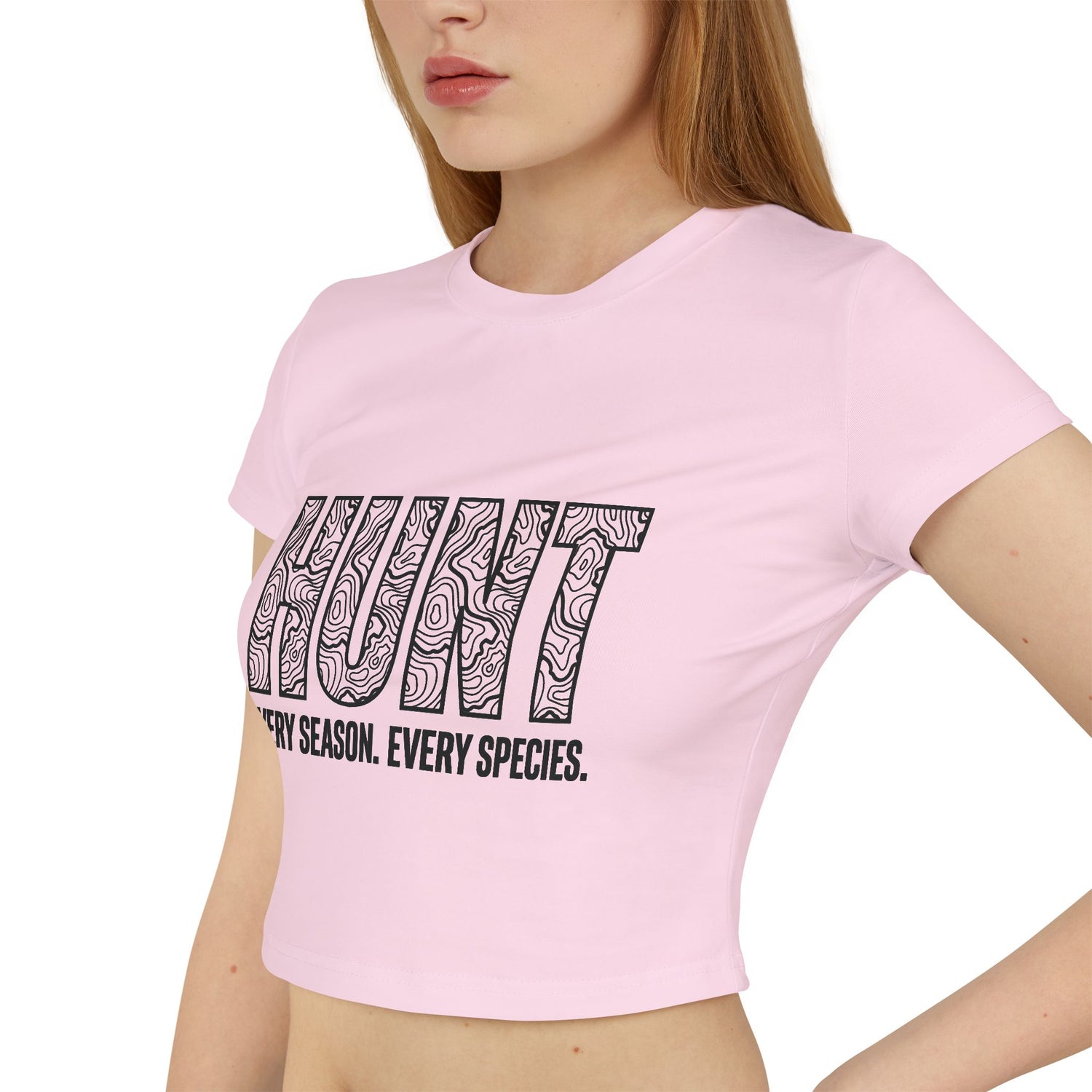 T-Shirt - “HUNT” Women’s Crop Top