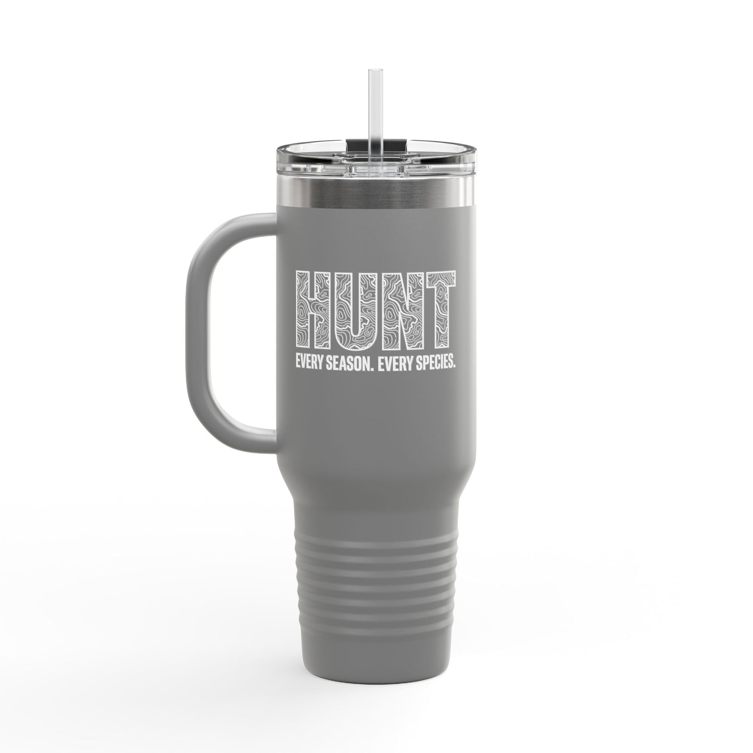 Mug - The Hunt Fuel 40oz Travel Mug [White Logo]