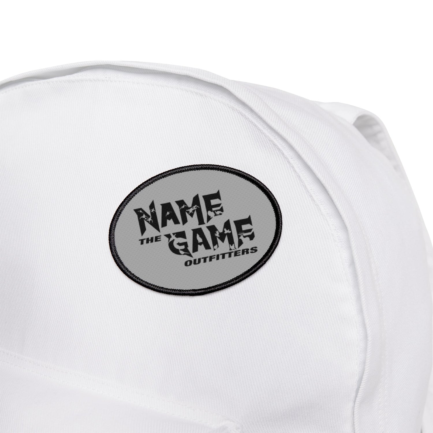 Patch - Logo Iron-On Grey