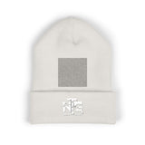 Hat - NTG Cuffed Beanie - White