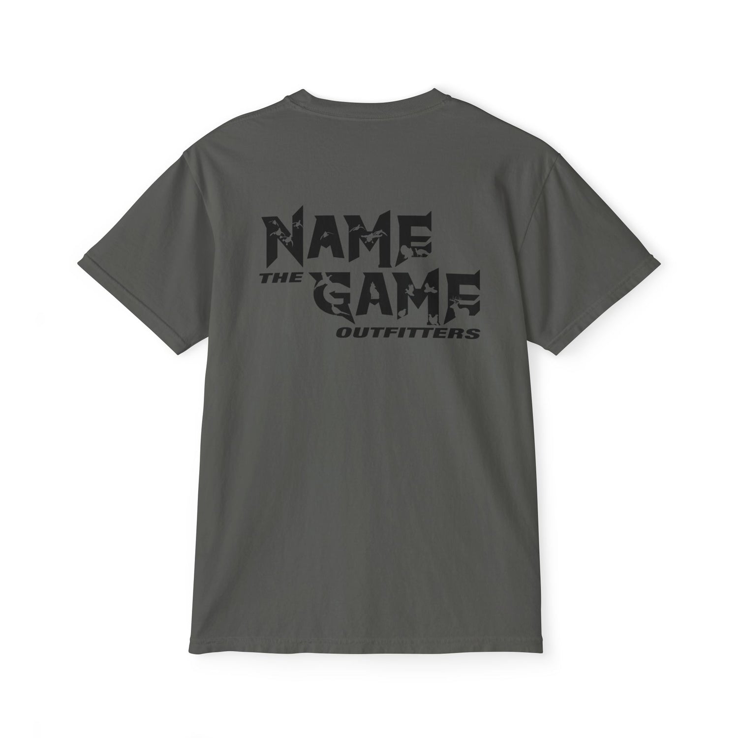 T-Shirt - NTG Pocket Tee - Smoke Series (Black Logo)