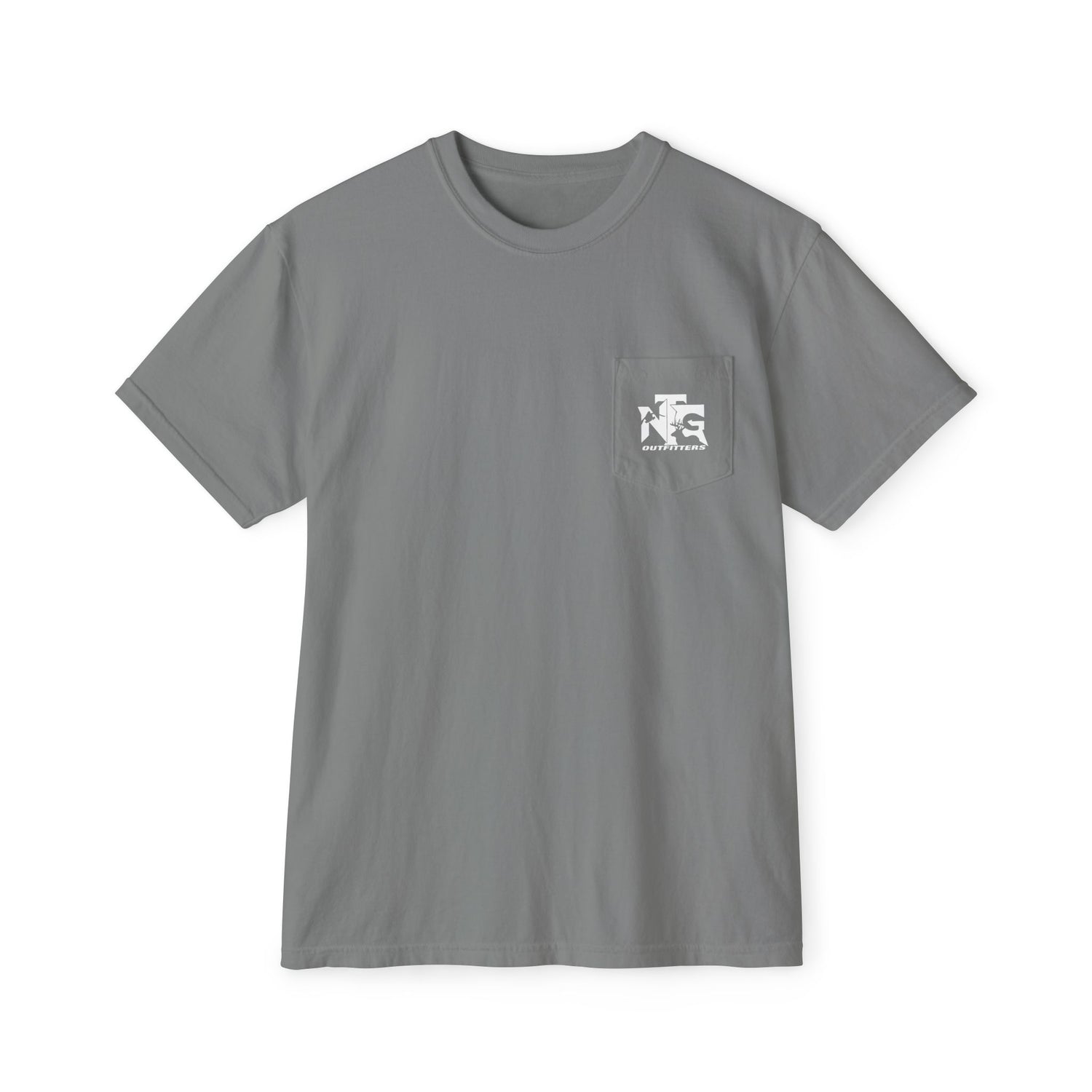 T-Shirt - NTG Pocket Tee - Smoke Series (White Logo)