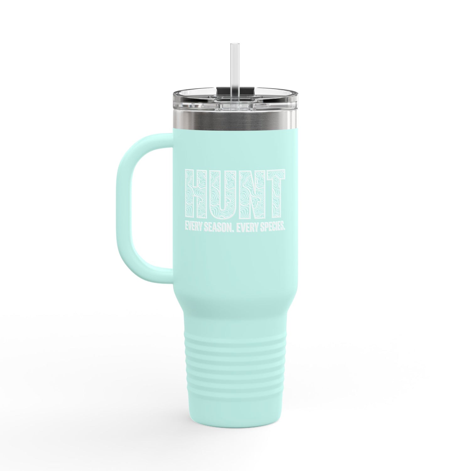 Mug - The Hunt Fuel 40oz Travel Mug [White Logo]