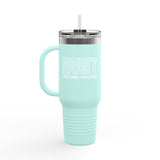 Mug - The Hunt Fuel 40oz Travel Mug [White Logo]